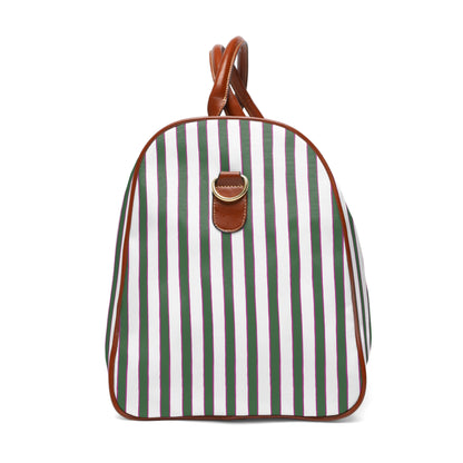 Prep Stripe Waterproof Travel Bag