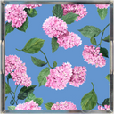Hydrangea  Lucite Tray