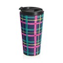 Alpine Plaid Travel Mug