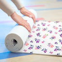 Inky Floral Yoga Mat
