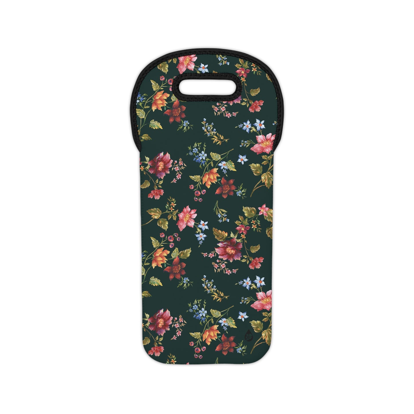 Midnight Bloom Wine Tote