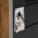 Snow Dog Tea Towel