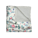 Ski Chalet Velvet Sherpa Blanket