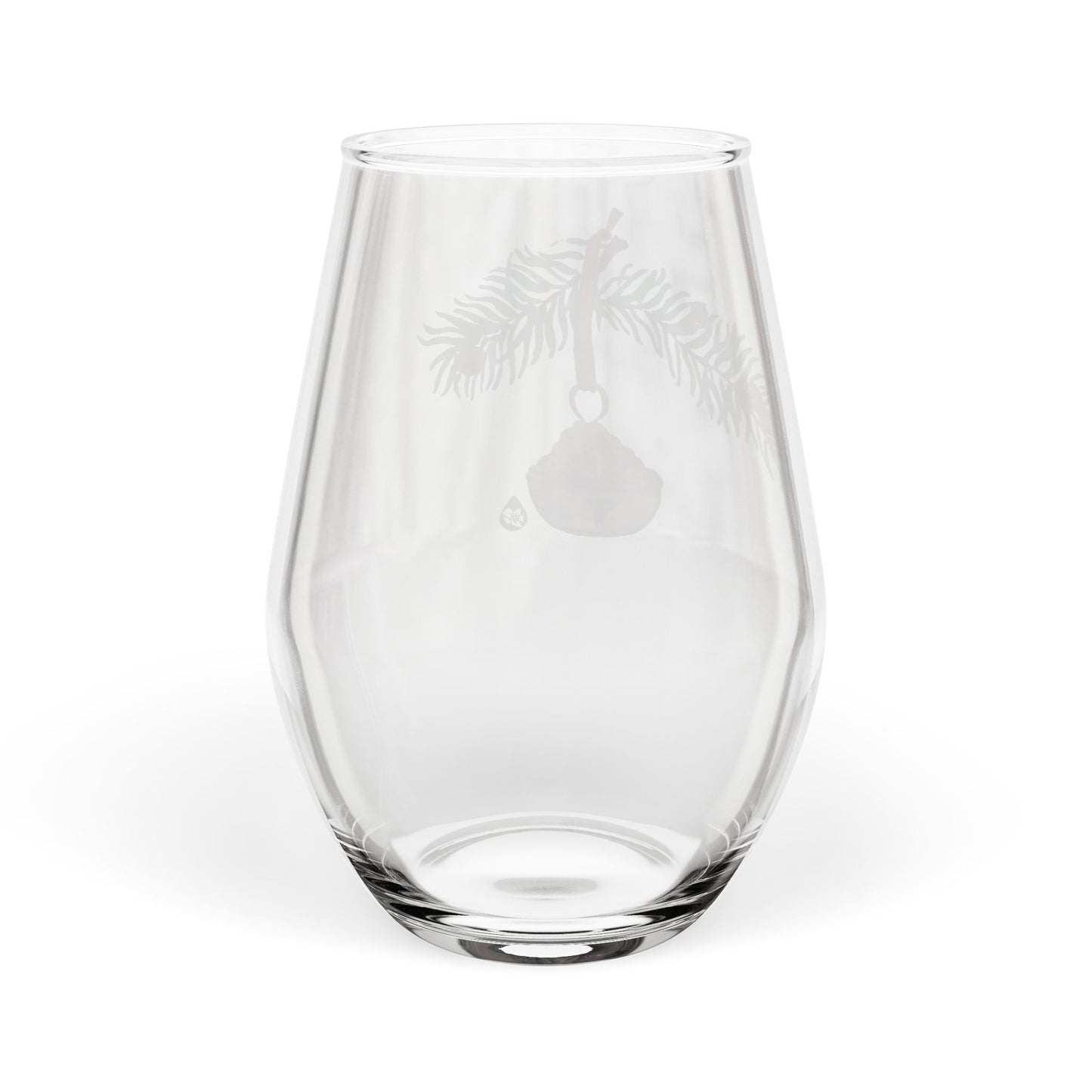 Winter Bells Stemless Wine Glass
