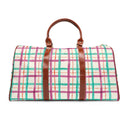Alpine Plaid Waterproof Travel Bag
