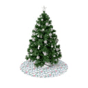Ski Chalet Holiday Tree Skirt