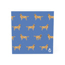 Good Dog Sticky Note Cube Side View in Cloudless Blue
