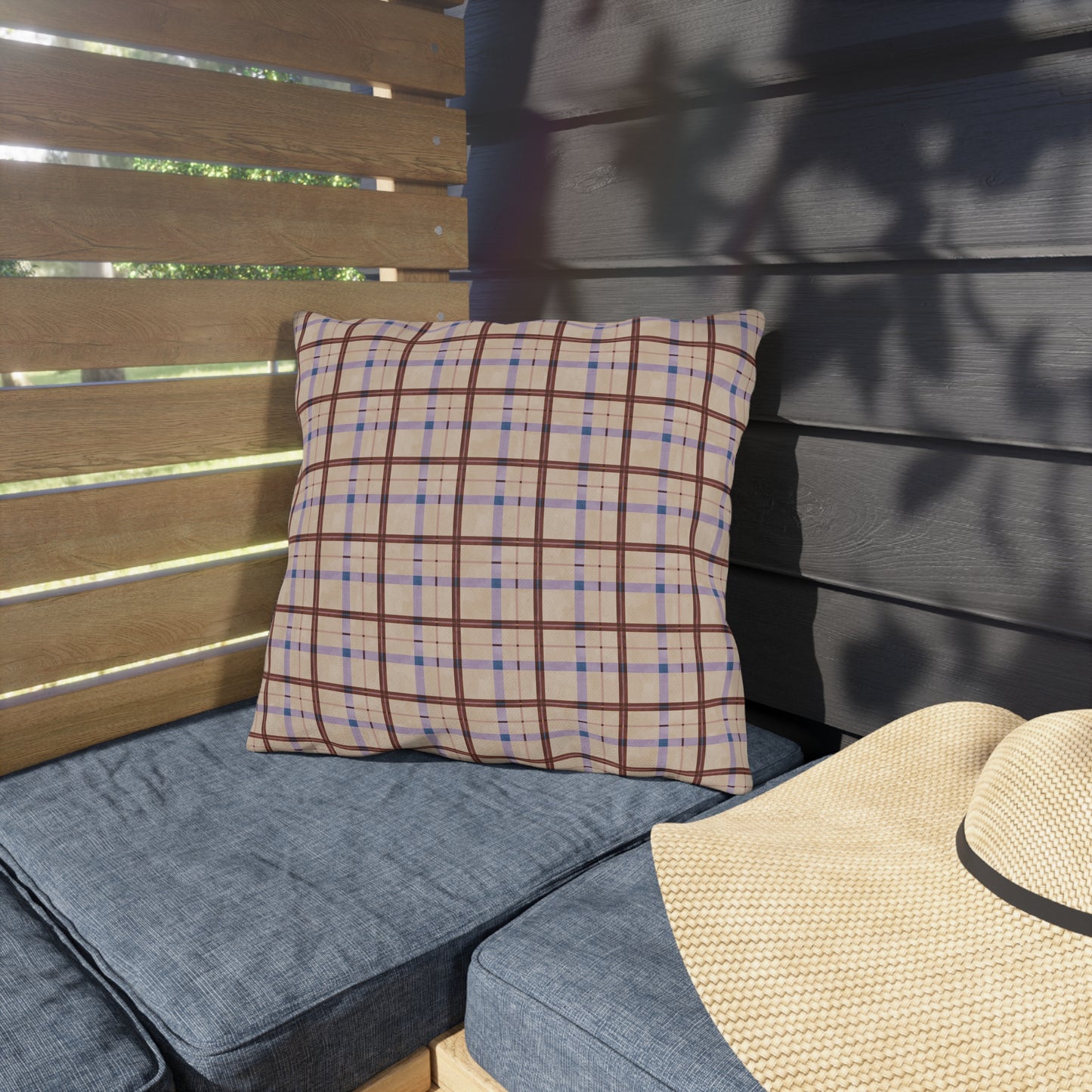 Harvest Plaid Outdoor Pillows