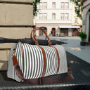 Prep Stripe Waterproof Travel Bag