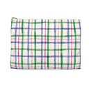 Alpine Plaid Zip Pouch