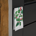 Winter Holly Tea Towel