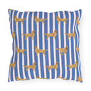 Good Dog Prep Stripe Outdoor Pillows