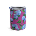 Hydrangea Tumbler in Peony Side View