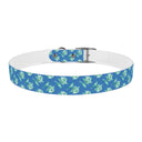 Watercolor Woodblock Dog Collar