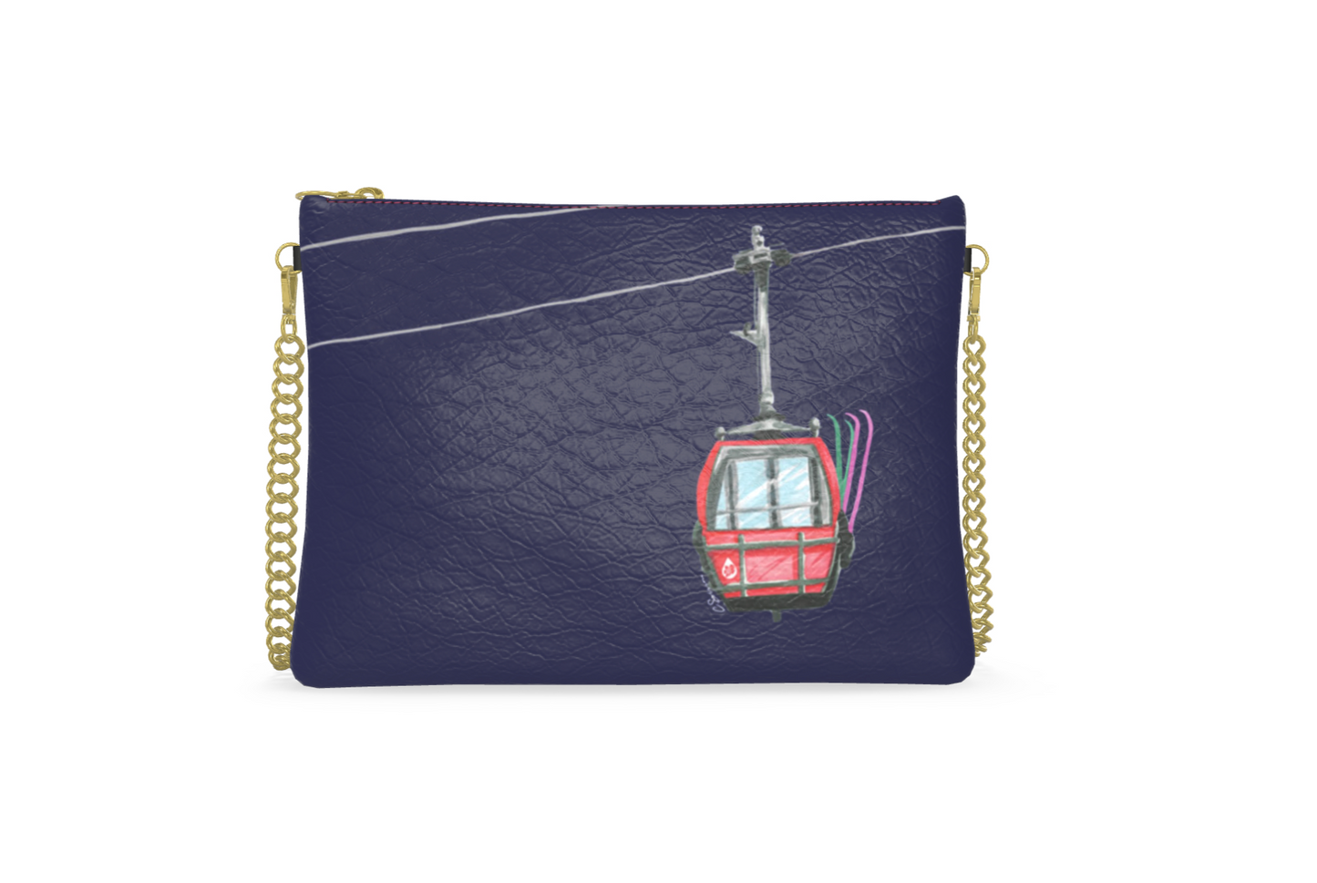 Slopeside Nappa Leather Crossbody Purse