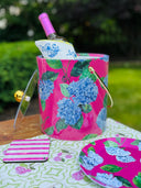 Hydrangea Ice Bucket
