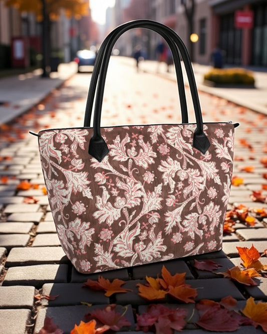 Heritage Block Leather Handbag