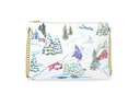 Ski Chalet Leather Crossbody Bag