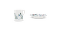 Ski Chalet Bone China Mug & Saucer