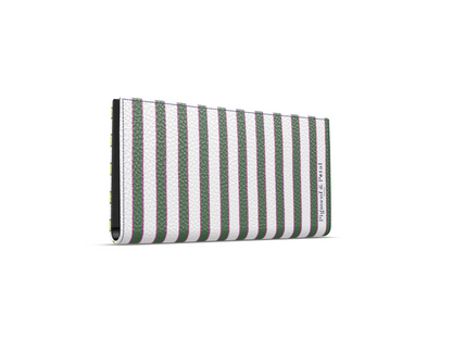 Prep Stripe Napa Leather Wallet