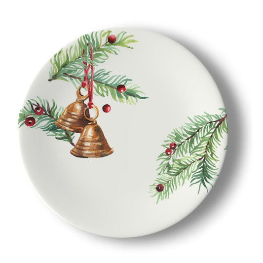 Winter Berries Bone China Salad Plate Set (8)