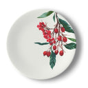 Winter Berries Bone China Salad Plate Set (8)