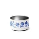 Inky Floral Pet bowl