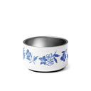 Inky Floral Pet bowl