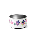 Inky Floral Pet bowl