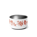 Inky Floral Pet bowl